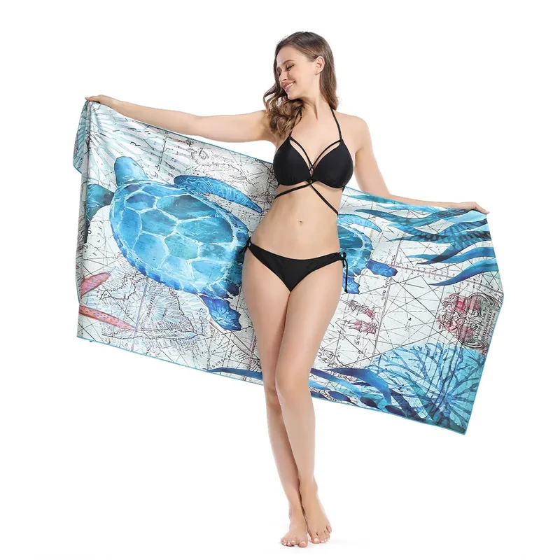 Serviette Plage Microfibre ZENOA