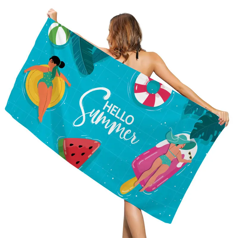 Serviette de Plage Imprimée NAOMI