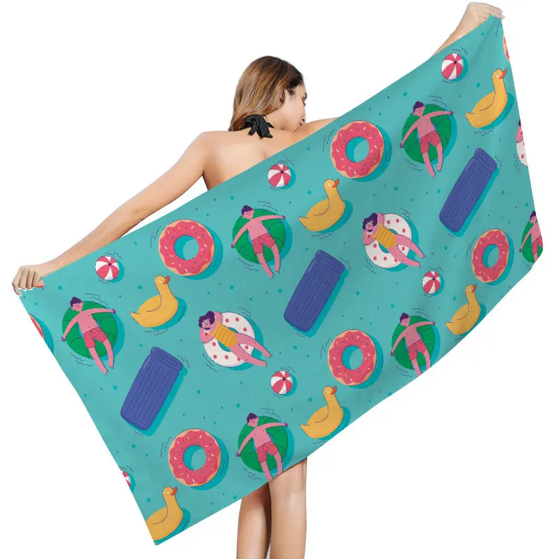 Serviette de Plage Imprimée NAOMI