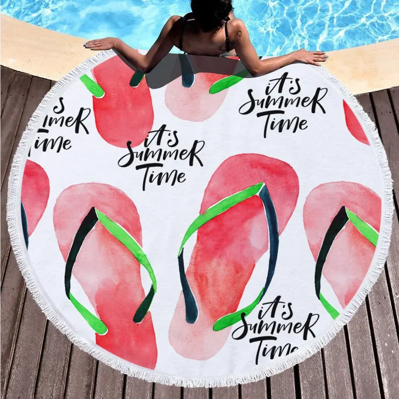 Serviette de Plage Imprimée GAIA