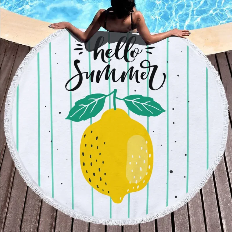 Serviette de Plage Imprimée GAIA