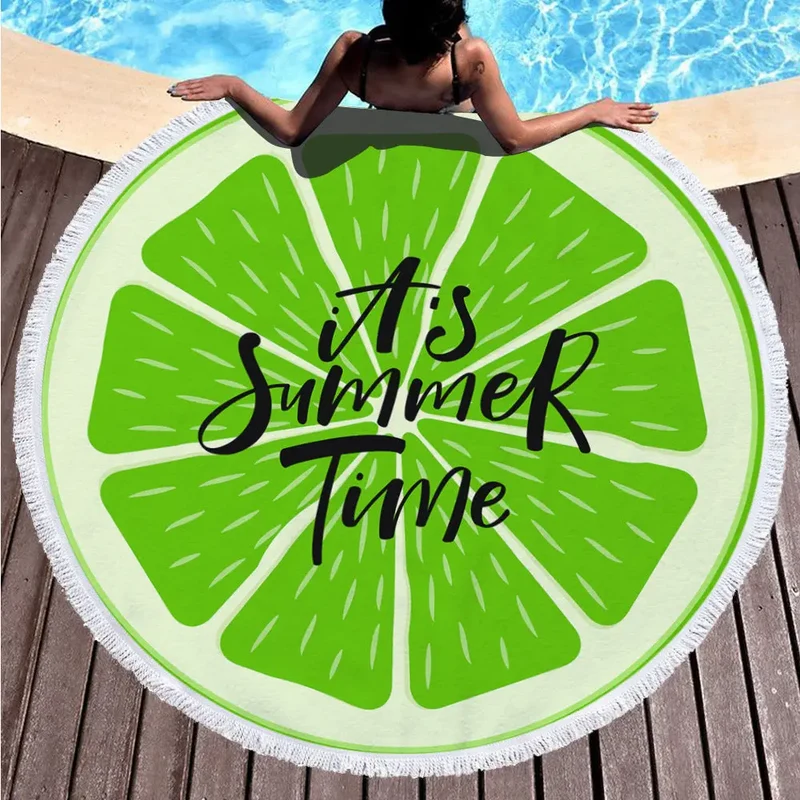 Serviette de Plage Imprimée GAIA
