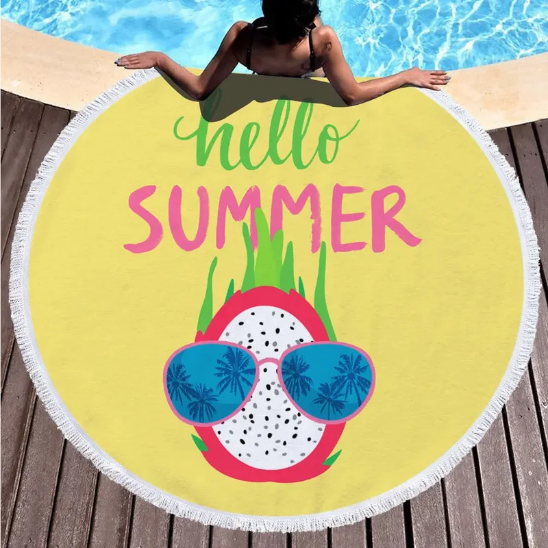Serviette de Plage Imprimée GAIA