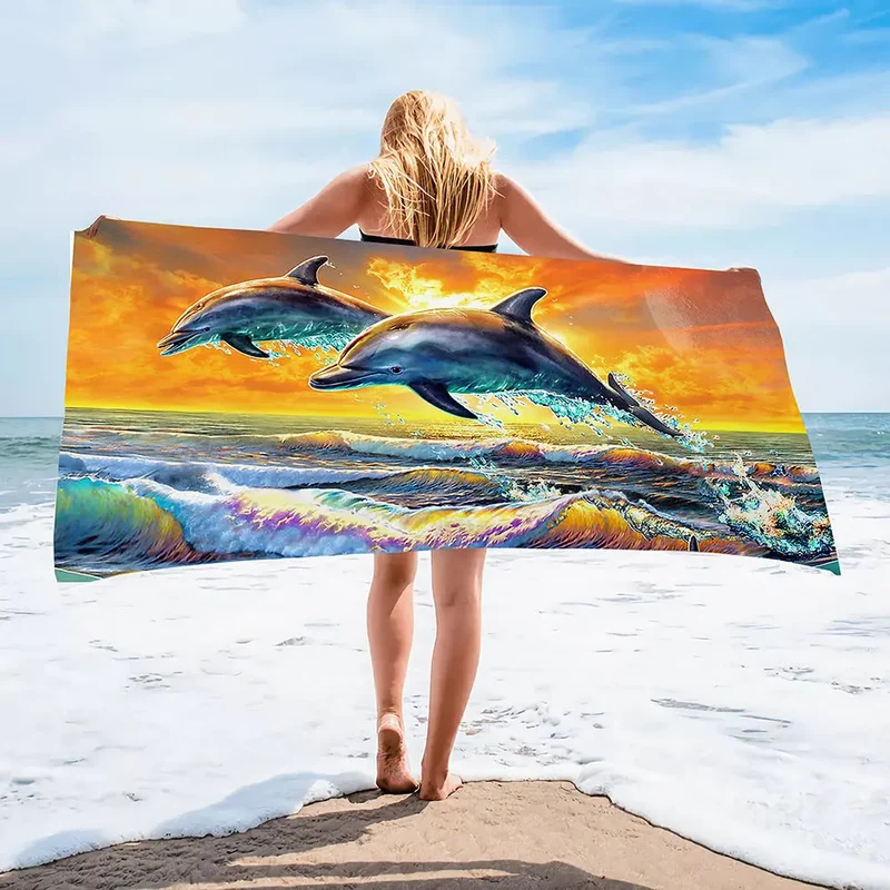 Serviette Plage Imprimée SPLASH