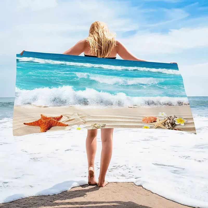 Serviette Plage Imprimée SPLASH
