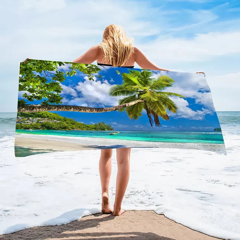Serviette Plage Imprimée SPLASH