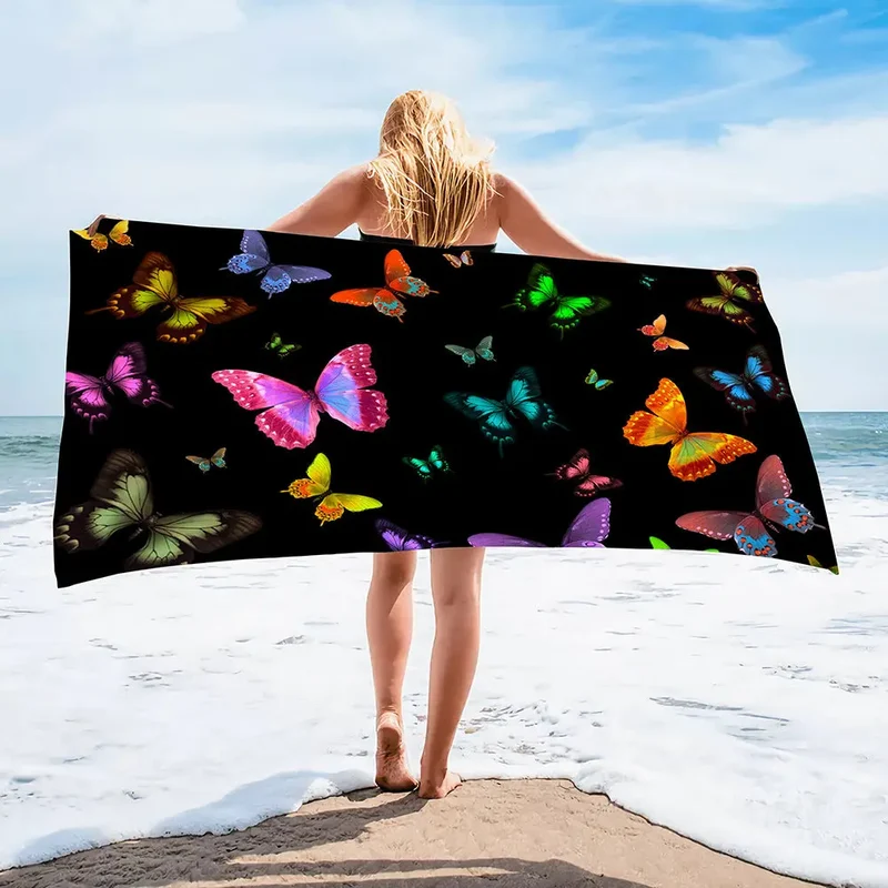Serviette Plage Imprimée SPLASH