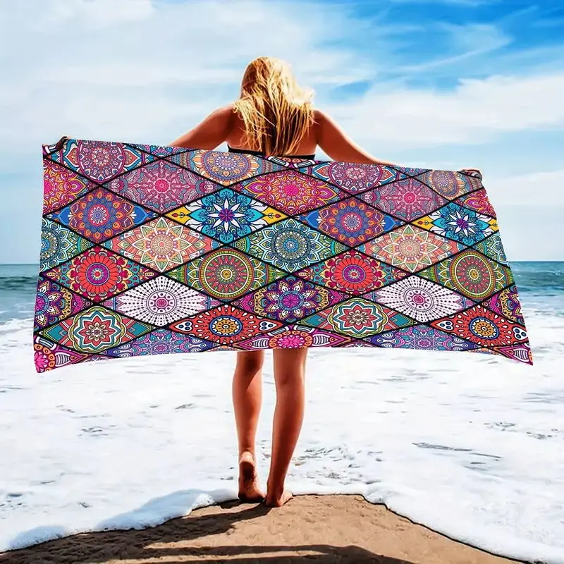 Serviette Plage Imprimée SPLASH