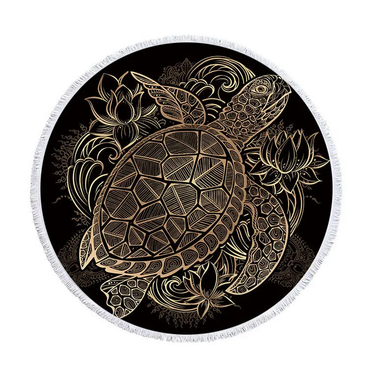 Serviette de Plage Ronde SOLARO