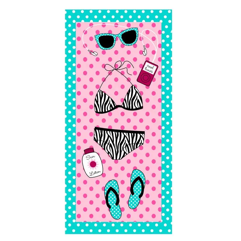 Serviette de Plage Séchage Rapide LINZO