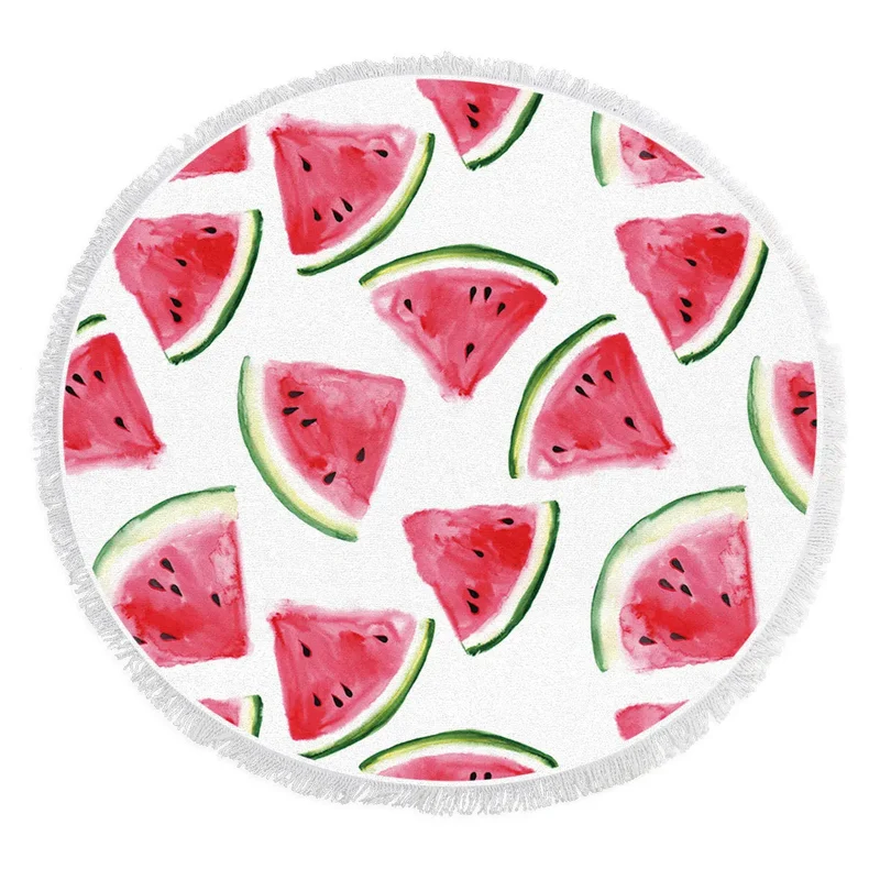 Serviette de Plage Ronde Fruit RAMUNE