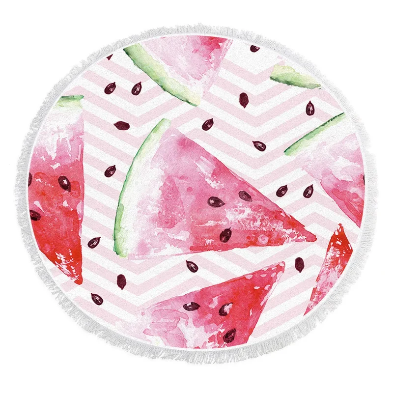 Serviette de Plage Ronde Fruit RAMUNE