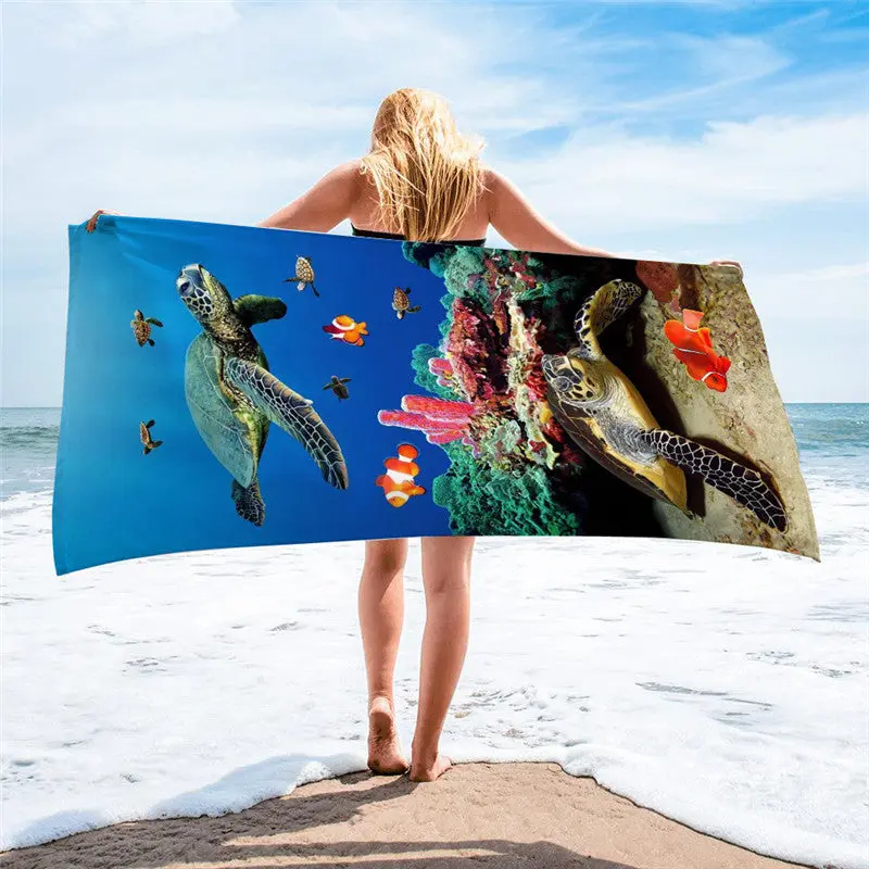 Serviette Plage Microfibre BLOSSOM