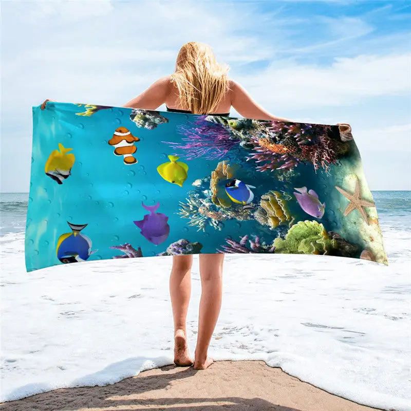 Serviette Plage Microfibre BLOSSOM