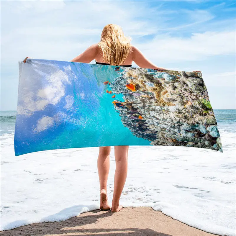 Serviette Plage Microfibre BLOSSOM