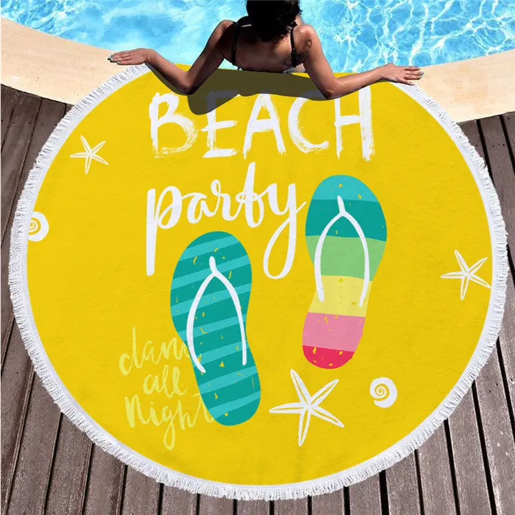 Serviette de plage imprimée RONDY
