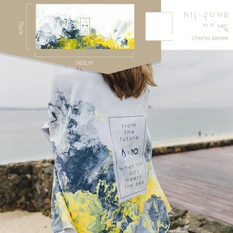Serviette Plage Séchage Rapide SHARK