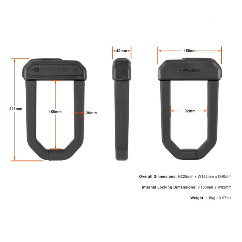 Antivol U D1000 Hiplok