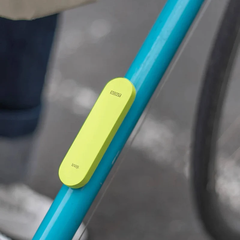 Traceur GPS vélo étanche avec alarme 85 Db sur porte-bidon Scout Knog