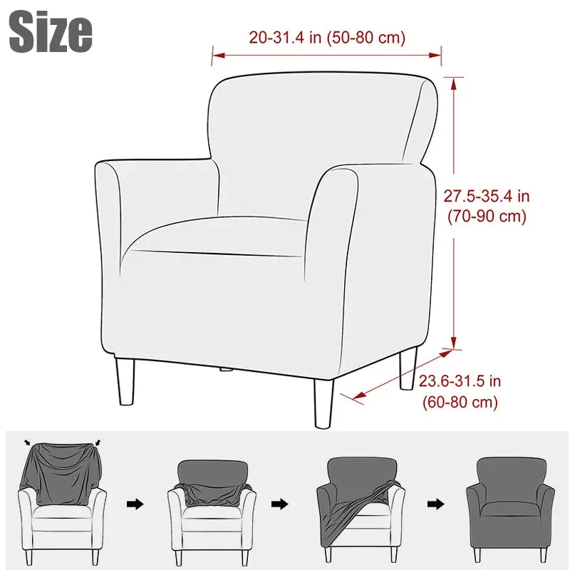 Housse Fauteuil club Vintage