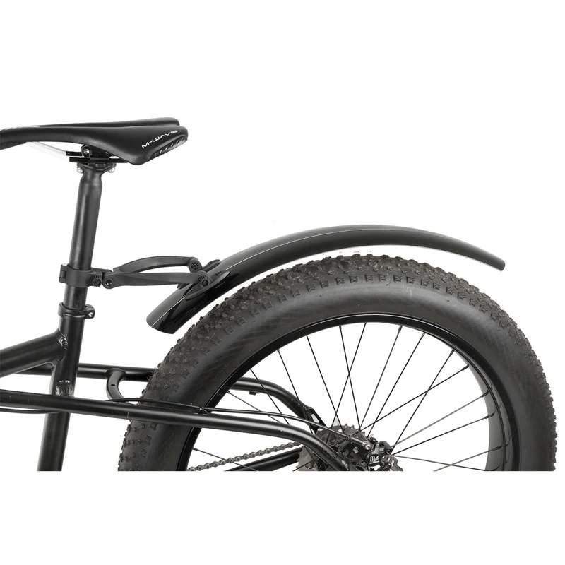Garde boue arrière pour vélo 24 à 29 pouces à pneu large Mud Max Fat R M-Wave