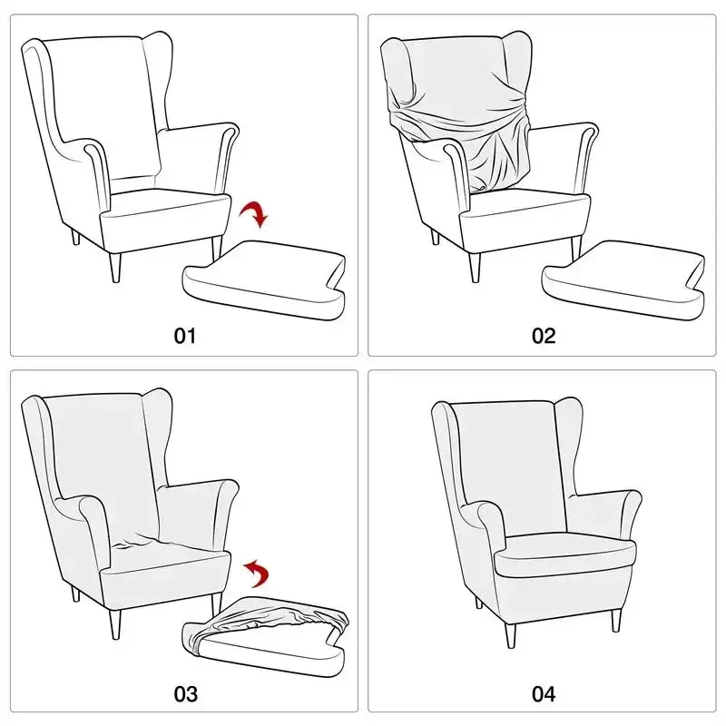 Housse fauteuil oreilles WINPACK
