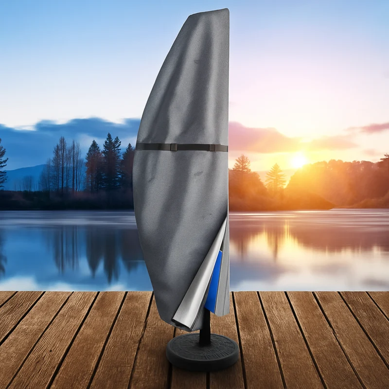 Housse de Protection pour Parasol Déporté Ultra-Résistante