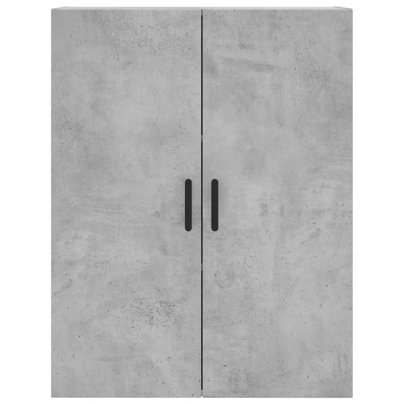 Buffet bahut commode armoire meuble de rangement organisateur cuisine salle de séjour salon haut 69,5 x 34 x 180 cm bois d'ingénierie gris 02_0034648