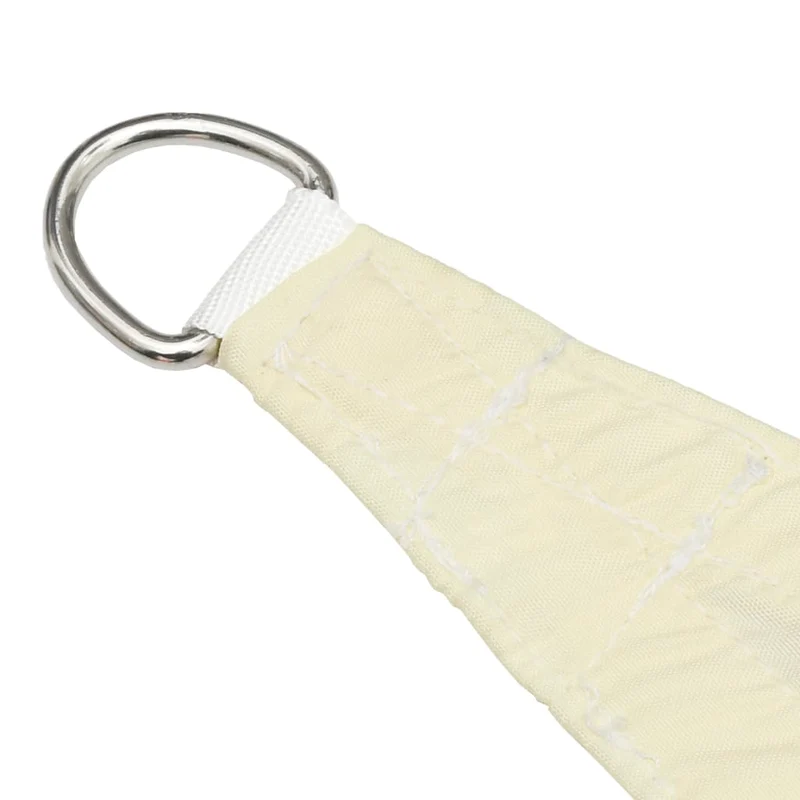 Voile toile d'ombrage parasol tissu oxford carré 3 x 3 m crème 02_0009486