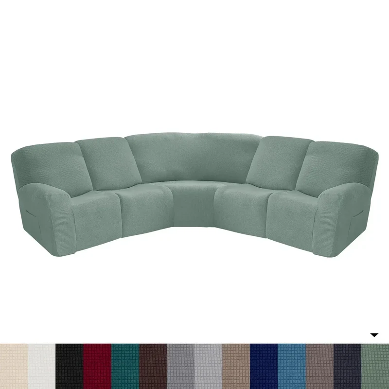 Housse canapé d'angle 5 Places DECOFLEX