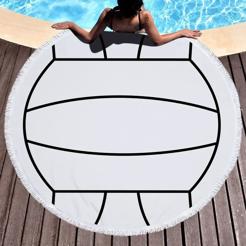 Serviette de plage ronde VOLLEY