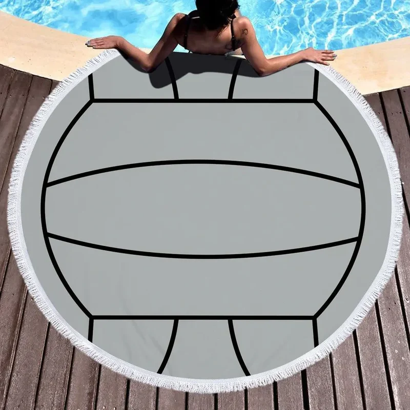 Serviette de plage ronde VOLLEY