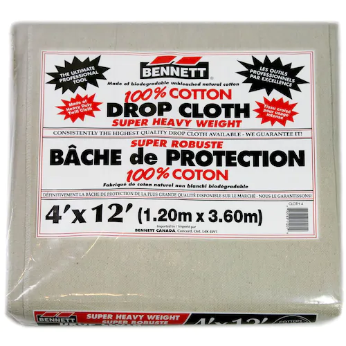 Bennett - Bâche de protection 100% Coton