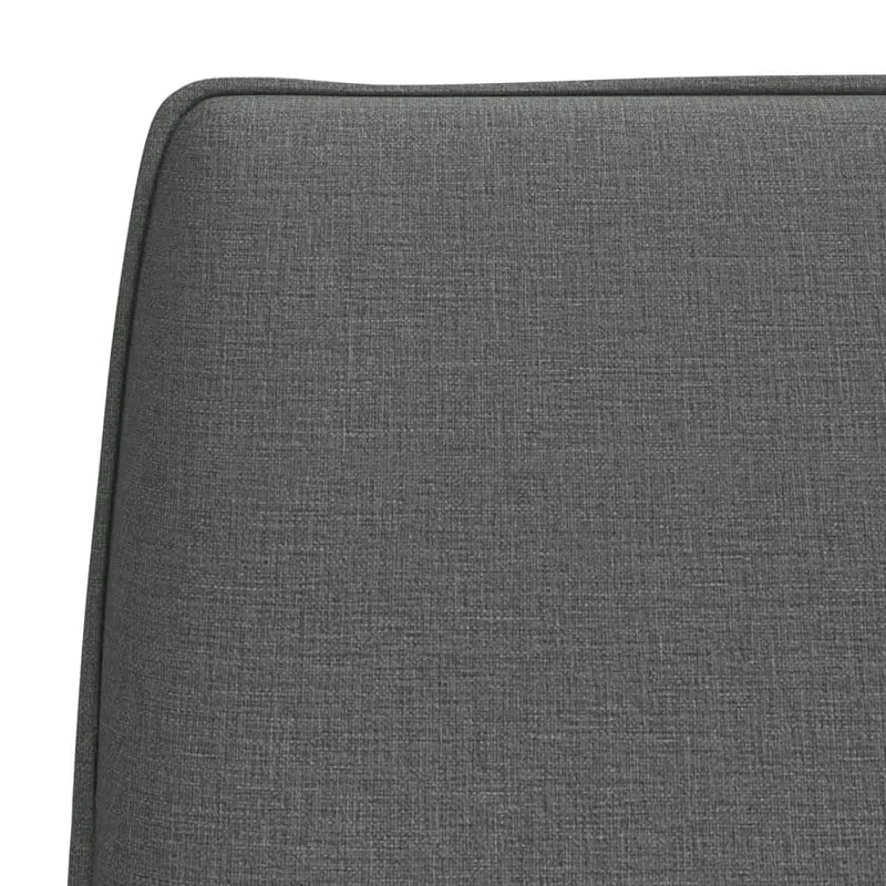 Banc banquette 100 x 75 x 76 cm tissu gris foncé 02_0010627