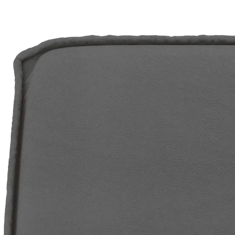 Banc banquette 100 x 75 x 76 cm synthétique gris 02_0010700