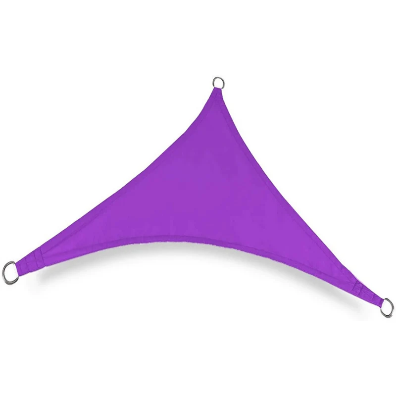Toile d'ombrage Triangulaire Violet