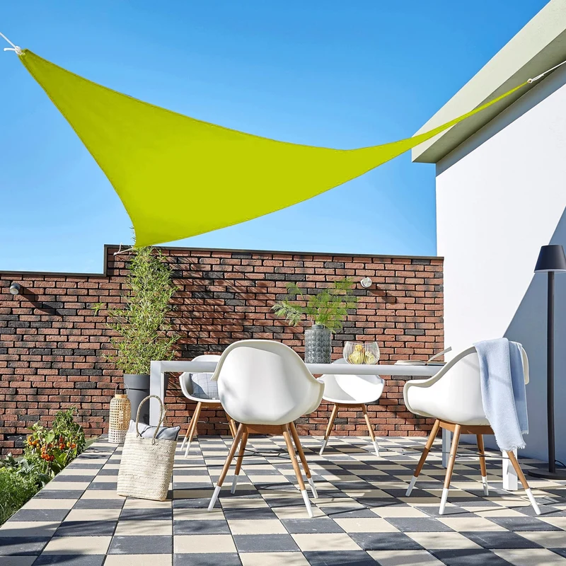 Toile d'ombrage Triangulaire Olive