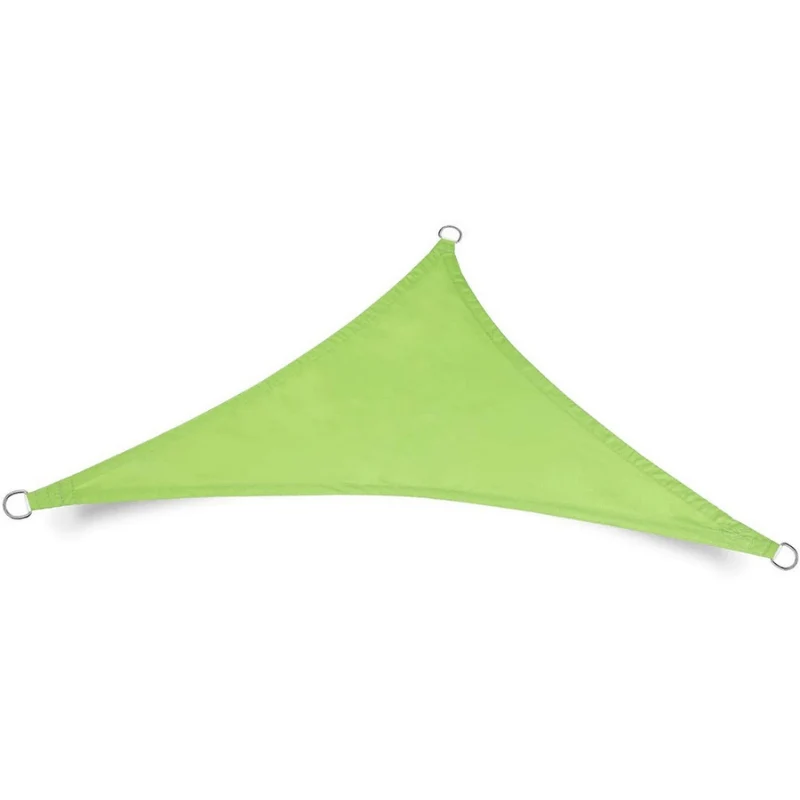 Toile d'ombrage Triangulaire Verte