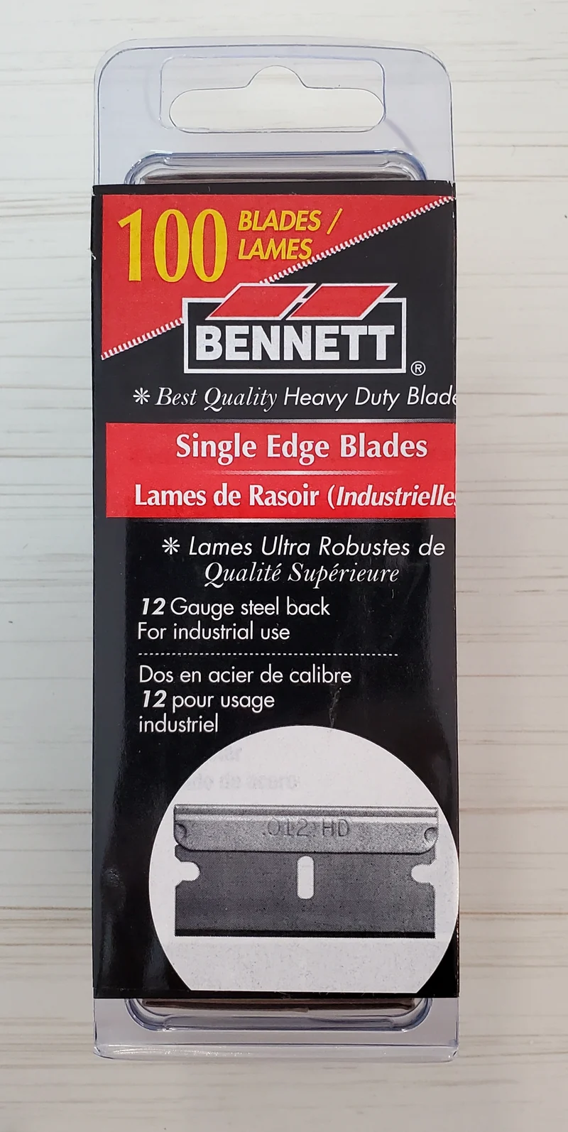 Bennett - Lames pour grattoir à vitres