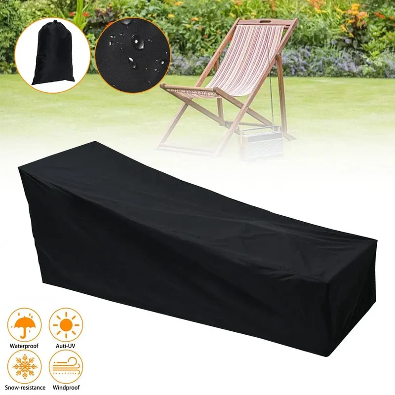 Housse chaise de jardin inclinable et pliable SOLLAR