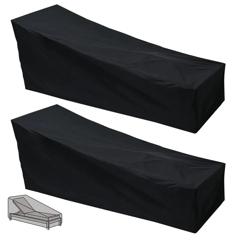 Housse chaise de jardin inclinable et pliable SOLLAR