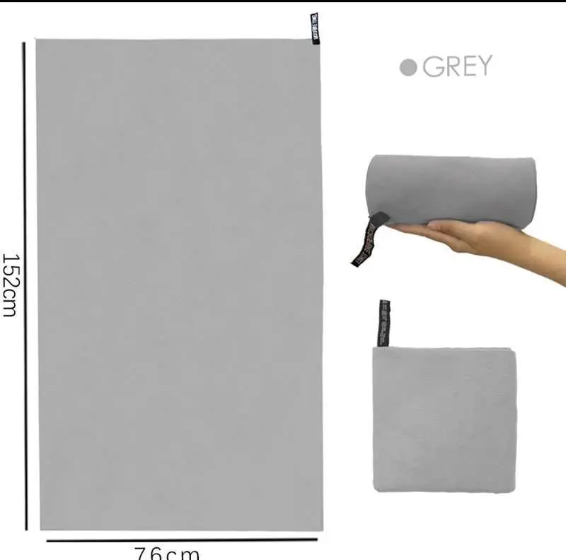 Serviette de plage imprimée en polaire double face FLOPY