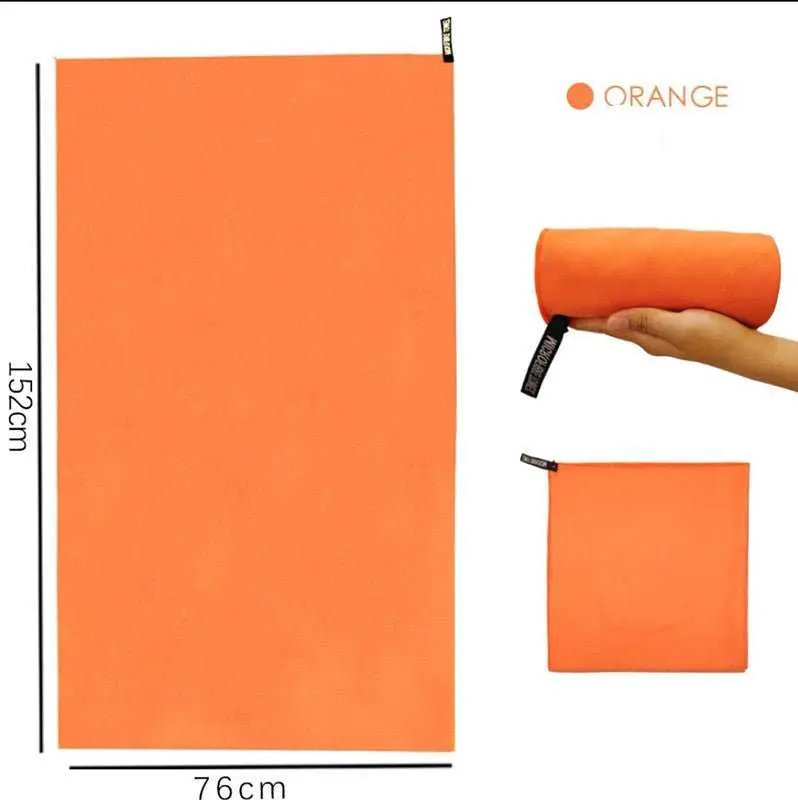 Serviette de plage imprimée en polaire double face FLOPY