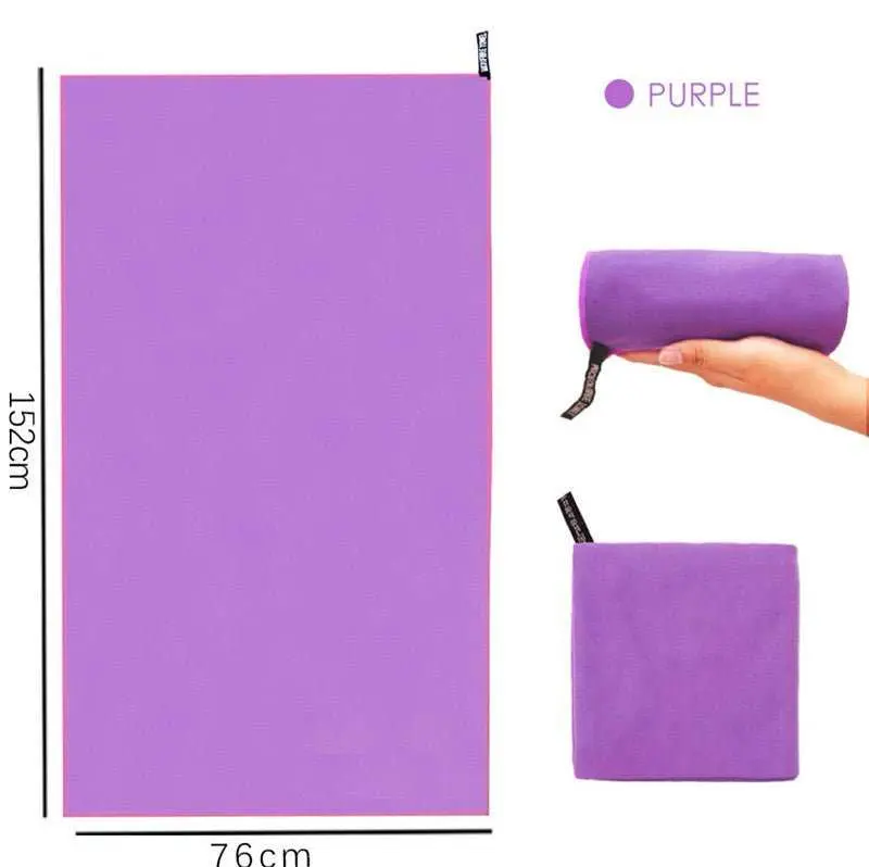 Serviette de plage imprimée en polaire double face FLOPY