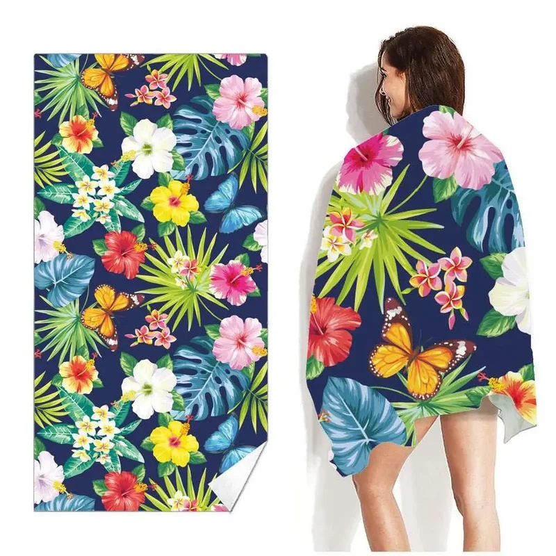 Serviette de plage imprimée SUMMER