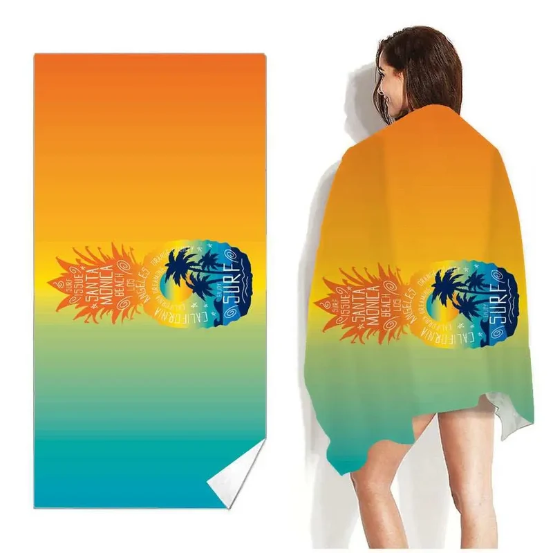Serviette de plage imprimée SUMMER