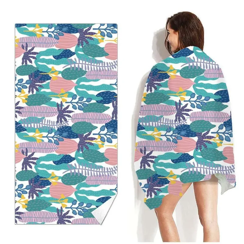 Serviette de plage imprimée SUMMER