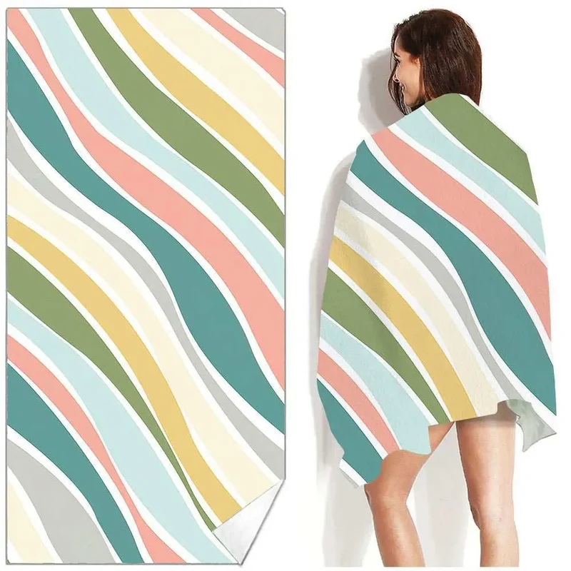 Serviette de plage imprimée SUMMER