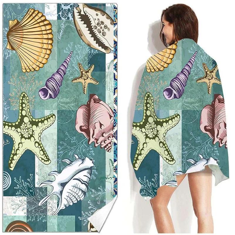 Serviette de plage imprimée SUMMER