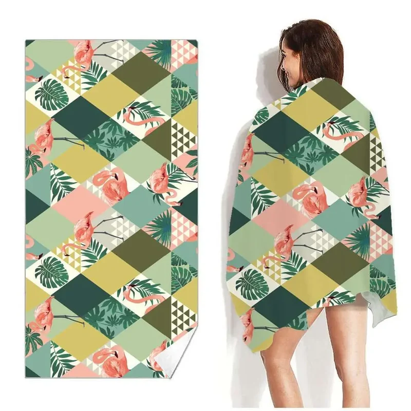 Serviette de plage imprimée SUMMER